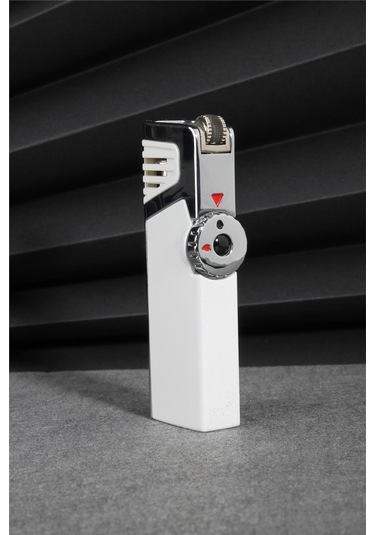 Silvio Monetti Beyaz Renk Üç Pürmüzlü Vanalı Gazlı Çakmak 24csm692tr03