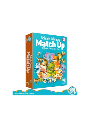 Circle Toys Animals Memory Match Up