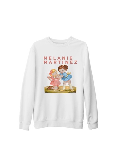 Melanie Martinez - Pacify Beyaz Kalın Sweatshirt