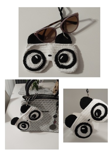 Panda Gözlük Kılıfı
