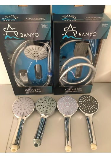 Sam Banyo Mafsallı Duş Seti Krom