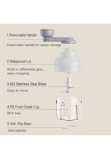 Sones Mutfak Çok Amaçlı Sarımsak Gıda Takviyesi Sebze Kesici