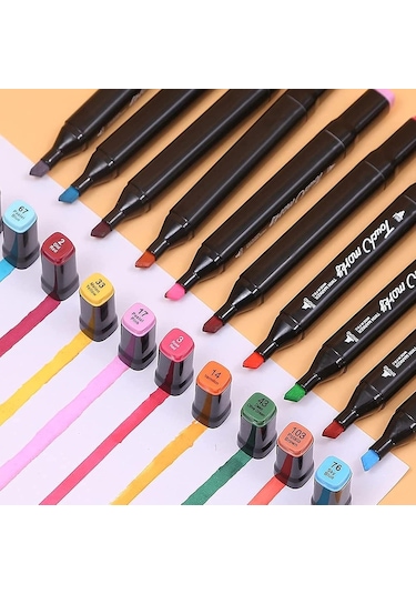 Valkyrie Touch Marker Art 24 Adet Çantalı Kalem Seti