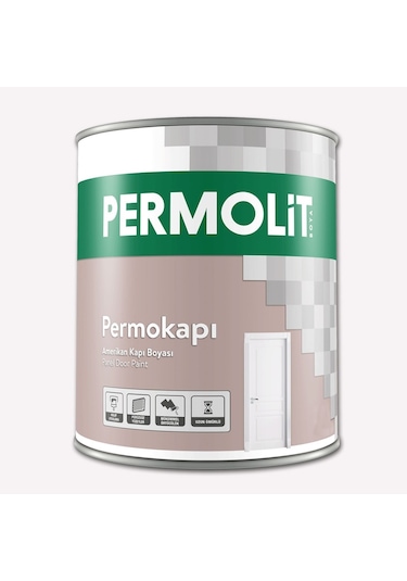 Permolit Permokapı Amerikan Kapı Boyası (Beyaz) - Ücretsiz Kargo