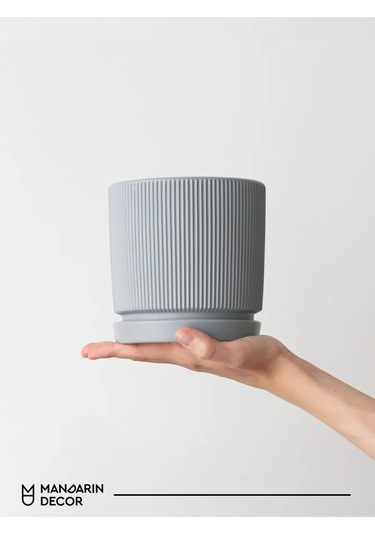 Mandarin Decor Çiçek Saksısı Seramik, Dekoratif Çiçek Saksısı 332404519