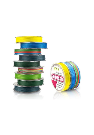 Rikimaru 0.10 Mm,8 Kat, 150 Metre Multicolour,ip,örgü,ipek Misina