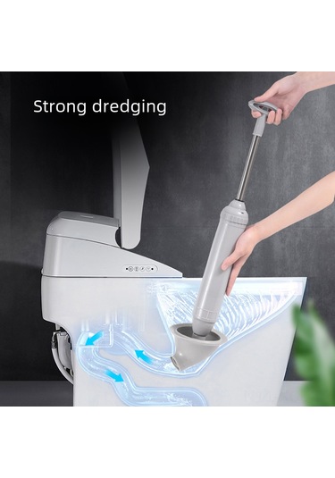 Konesam Eşsiz Tüp Tıkanıklık Çözücü - Toilet, Mutfak Ve Banyo Boruları İçin Dayanıklı Gri Uçlu Sivri Uçlu Su Akışı Aracı Diğer