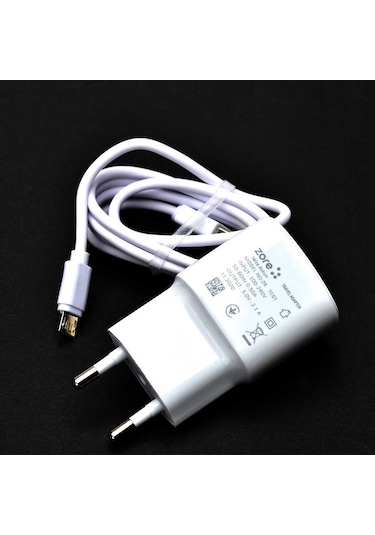 Mobilefix Metro Serisi Zr-tc01 Micro 2 İn 1 Şarj Seti - Beyaz Beyaz