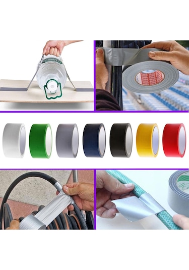 Tamir Bandı 48 Mm X 10 Mt Duct Tape Takviye Bant (Renk Seçin)