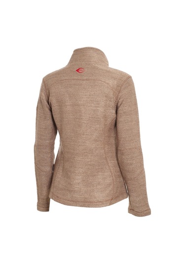 Cresta Diyagonal Örme Tam Fermuarlı Kadın Ceket