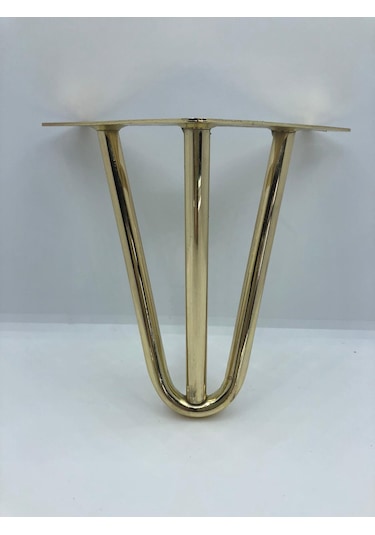 Metal, 15 12 12cm Gold Koltuk,dolap,baza, Mobilya Ayağı 4 Adet