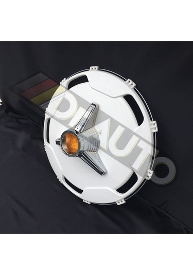 22.5 İnç Orta Boy Sarı Fırfırlı Jant Kapağı 4'lü Takım