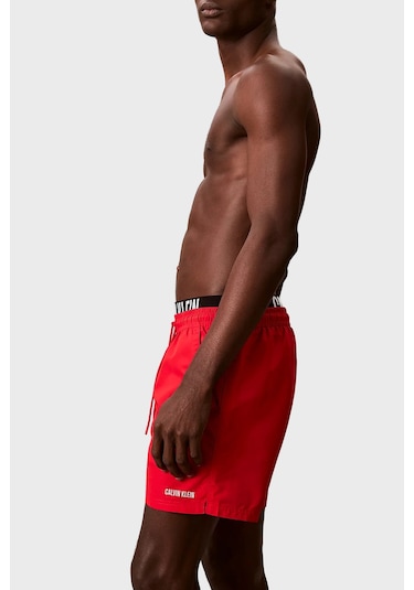 Calvin Klein Erkek Deniz Şortu Lv00n61015 3t5 Kırmızı