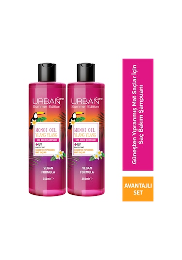Monoi Oil & Ylang Ylang Saç Bakım Şampuanı 350 Ml X2