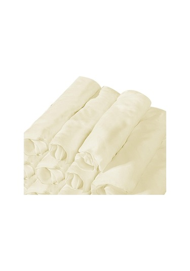 Ganzhoushop Yüz Suntek Masası Masaj Kapakları Kafalık Beşik Krem 12 Adet