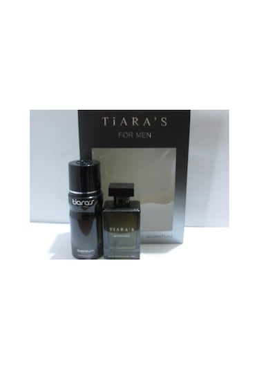 Tiara's Quantum Erkek Parfüm EDT 100 ML + Deodorant 150 ML
