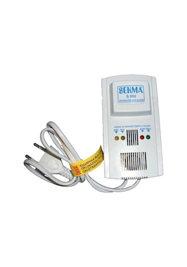 Sekma S092 Doğalgaz ve Tüp Gaz  Alarm Dedektörü