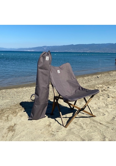 Bag The Joy Ahşap Masa Sandalye Seti Antrasit-Koyu Gri-70 70 55cm Kahverengi