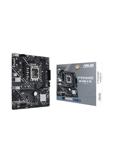 Asus Prime H610M-E D4-CSM Intel H610 3200 MHz DDR4 Soket 1700 mATX Anakart