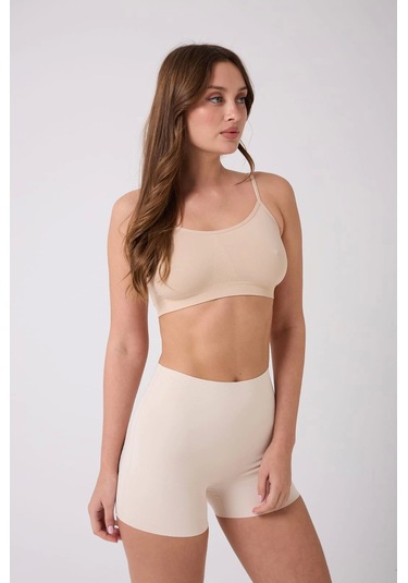 Freshness 1024 Bayan Lazer Kesim Silikonlu Boxer Korse Ten