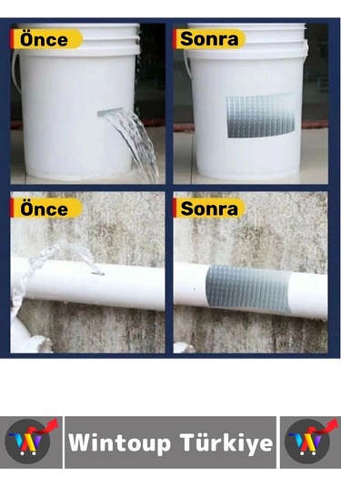 Ultra Güçlü Su Geçirmez Isıya Dayanıklı Alüminyum İzolasyon Tamirat 72 Mm X 2 Metre Çamur Bant 2 Adt