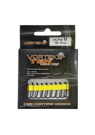 Vorteks 67814 Kn Tgn Sazan İğnesi 10 Lu Paket No:2 - Standart