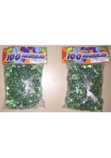 Cam Misket Bilye Oyuncak 100 Adet Karışık Cam Bilya