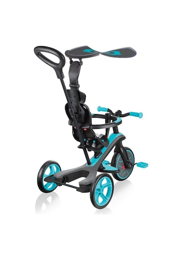 Globber Explorer 4 in 1 3 Tekerlekli Bisiklet Mavi