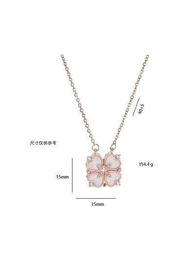 Bayan Kolye: Moda Estetiği Titanyum Çelik Kolye No.385 Çok REnkli