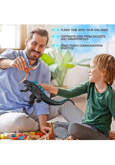 Godzila Oyuncak Hayvan Figürü Cm Sesli Soft Yumuşak Dinazor Godzilla