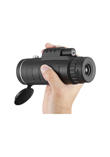 Samdoo 40x60 Bak-4 Prisma Fmc Lens Tek Gözlük, Düşük Işıkta Gece Görüşü, Dışarıda Fotoğraf Çekmek İçin Cep Telefonu Tutuculu