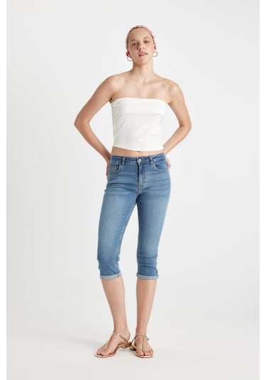 DeFacto Normal Bel Jean Kapri B9172AX24SMNM39