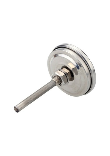 Fortunelane Bbq Isıtıcı Fırın Sıcaklık Ölçer, 100-475 F, Paslanmaz Çelik, Kolay Kurulum, 2.5 İnç Göbekli