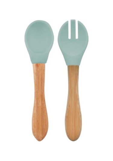 Oioi Mama Kaşığı Ve Çatal Seti River Green