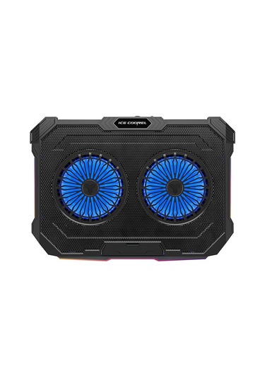 Rampage Sirius S46 Işıklı Ve Fanlı Ayarlanabilir Laptop Soğutucu 125 x 125 x 15 CM