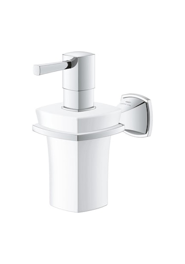 Grohe Sıvı Sabunluk Ve Tutacağı Grandera Krom - 40910000 Gri - Gümüş