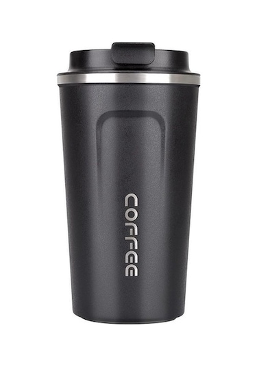 Paslanmaz Çelik Vakumlu Dış Mekan Araca Monte Su Bardağı N5rmz4 Black /black