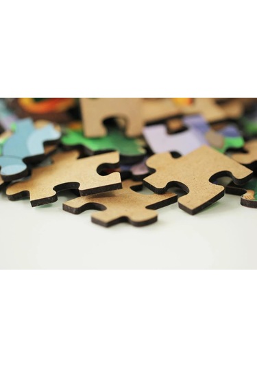 Art Puzzle Kids 3 Yaş Ve Üzeri Ahşap Yapboz Ejderha Ve Balıklar - 16 Parça Yapboz 5857