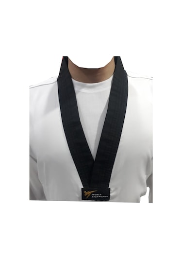 Yiğitspor Dae Do Ultra Taekwondo Elbisesi & Daedo Siyah Yaka Elbise Beyaz