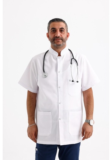 Prof Active Unisex Doktor Önlüğü Beyaz