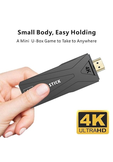 Starx GT65 4K ULTRA HD Android TV BOX Game Stick 10000+ Oyun 64BG