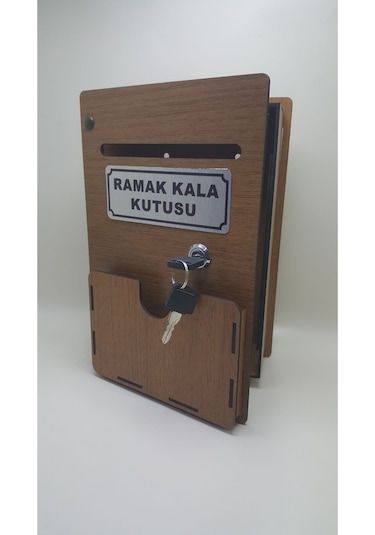 Cepli Ahşap Ramak Kala Kutusu