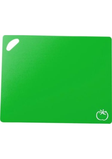 Yeşil Kaymaz Bpa İçermeyen Kesme Tahtası Esnek Katlanabilir Kesme Mat Asılı Delik Tasarımı Et Sebze İnce Doğrama Tahtası