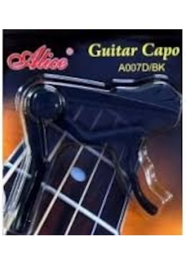 Alice A007D/Bk- A Akustik -Klasik Gitar Kapo