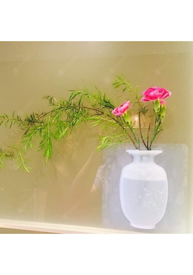 Yapışkan Vazo - Sihirli Vazo Çok Renkli