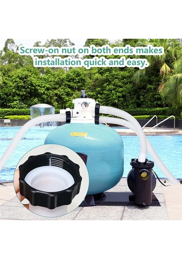 1,5 İnç Çap 29060e Havuz Pompası Yedek Hortumu