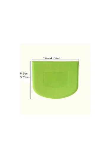 Trendooze Gaojunshop01 Yeşil 5li Pratik Pişirme Spatulası Kremalı Hamurlu Yağlı Yüzeyler İçin Kolay Temizlenir Yeşil Yeşil