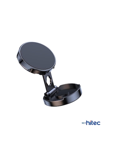 Schitec Katlanabilir Manyetik Araç İçi Telefon Tutucu Siyah