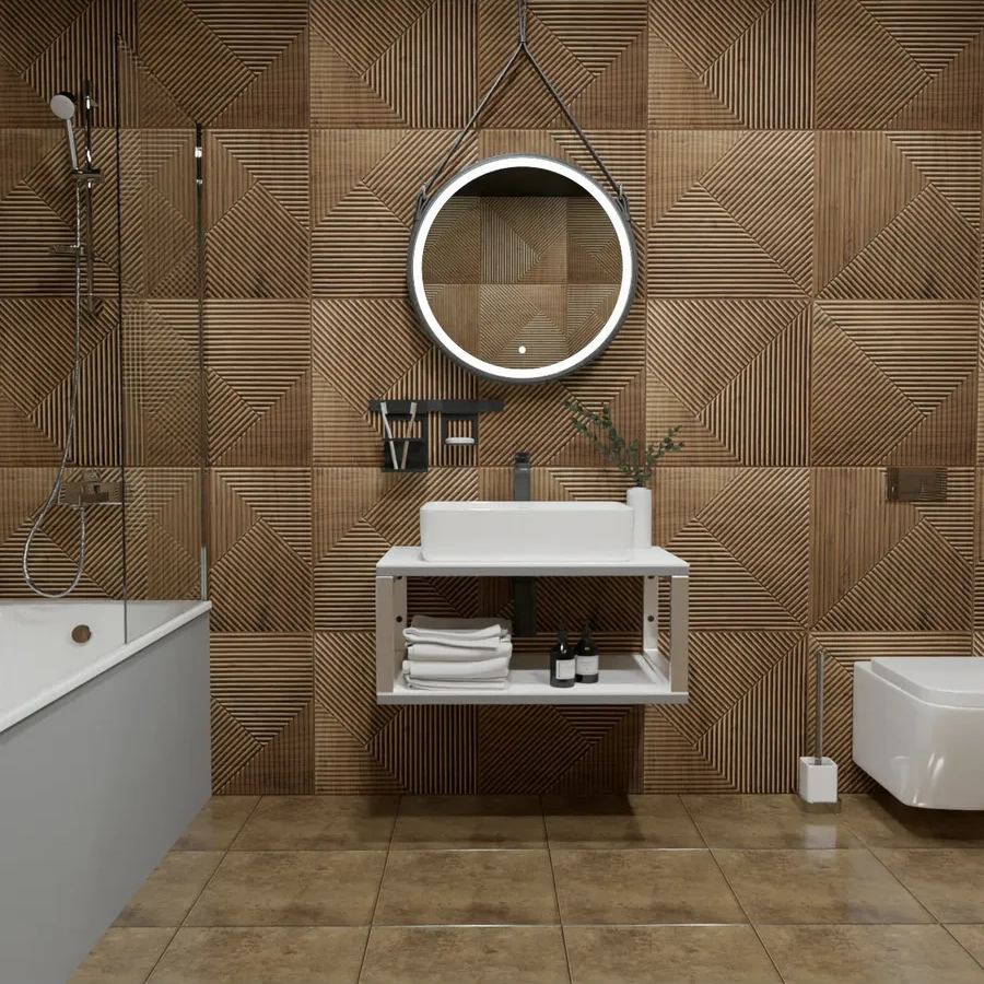 Steindorf Kendinden Yapışkanlı Panelli Duvar Kaplaması, 500x500x5 Mm, 10 Adet 302319743