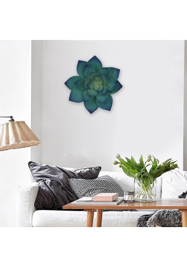 Homyl Demir Etli Duvar Dekoru 3d Ev Yatak Odası Oturma Heykel 36.3cm